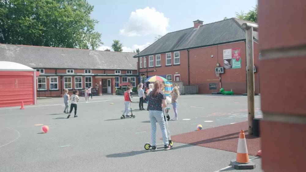 School of Play holiday camp, Urmston Primary