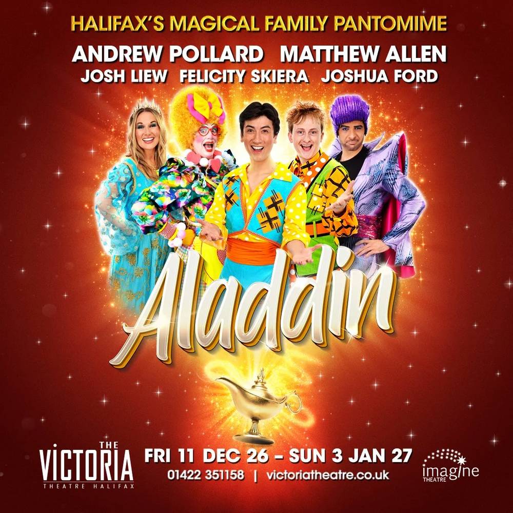 Aladdin (Halifax pantomime, relaxed and signed shows)
