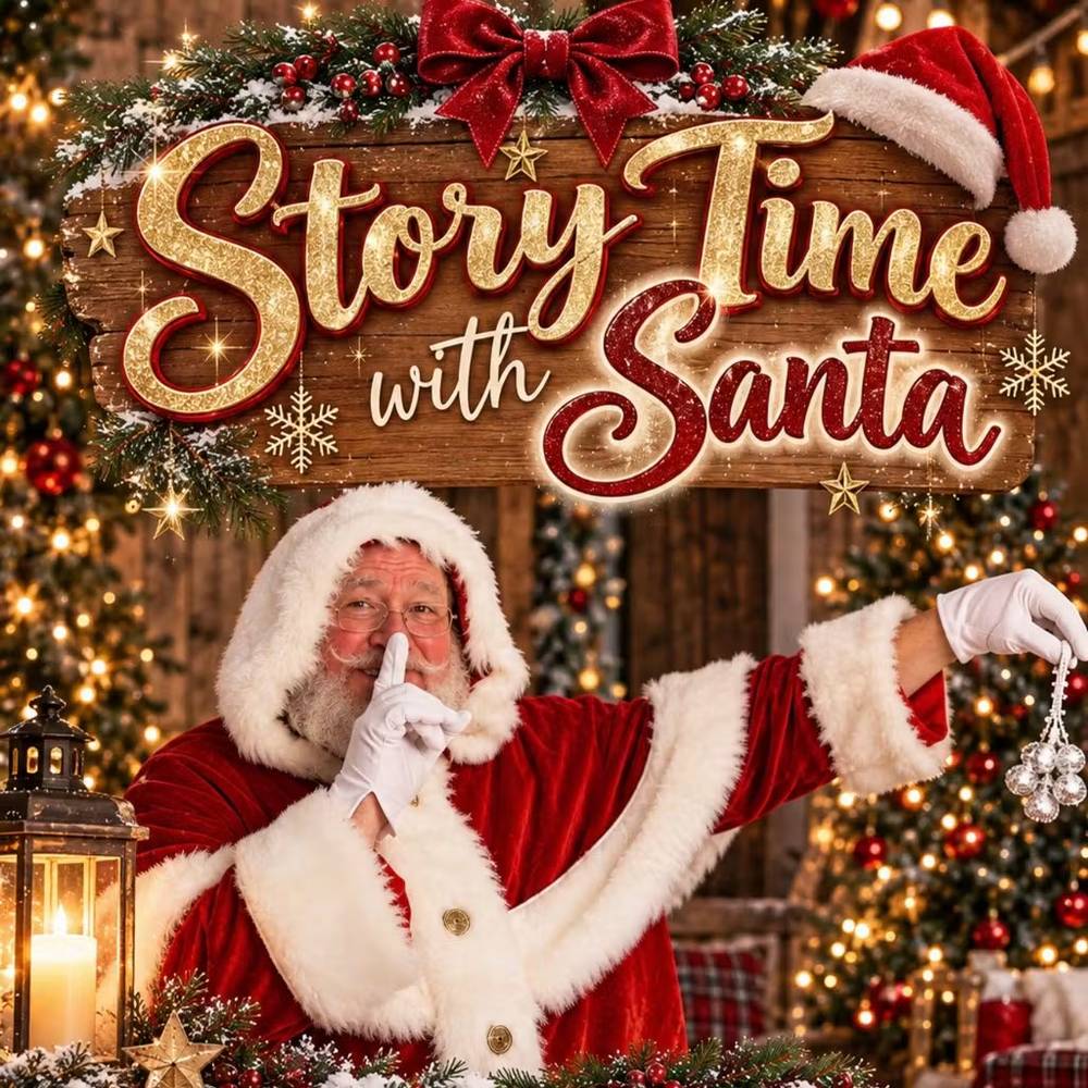 Story Time With Santa (30-minute storytelling sessions)