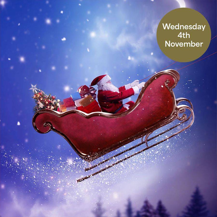 Father Christmas' Arrival Parade (festive tractors)