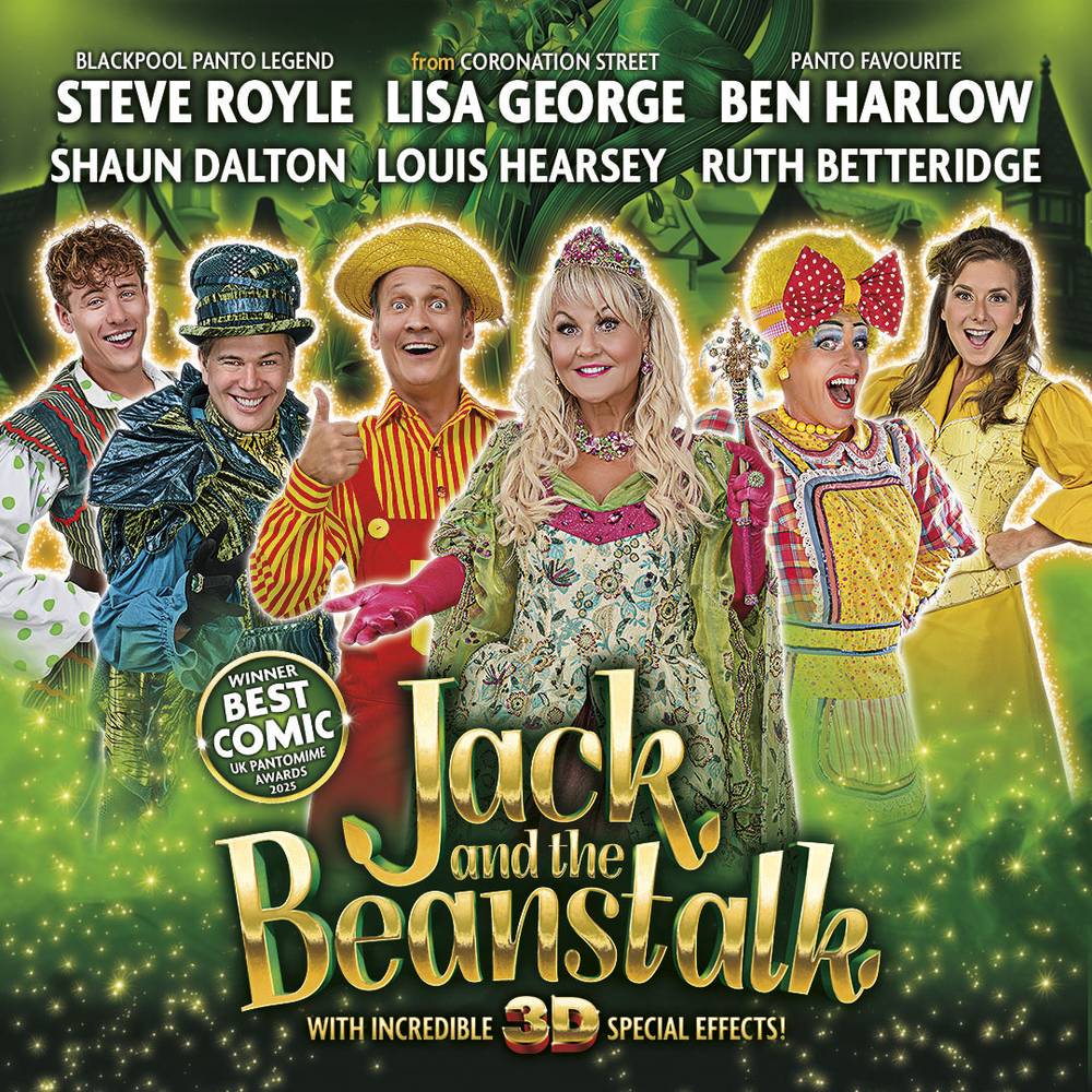 Jack and the Beanstalk (Blackpool Grand pantomime, Steve Royle and Lisa George)