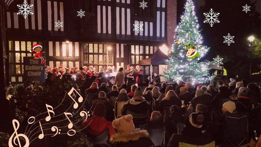 Carols in the Courtyard at Bramall Hall