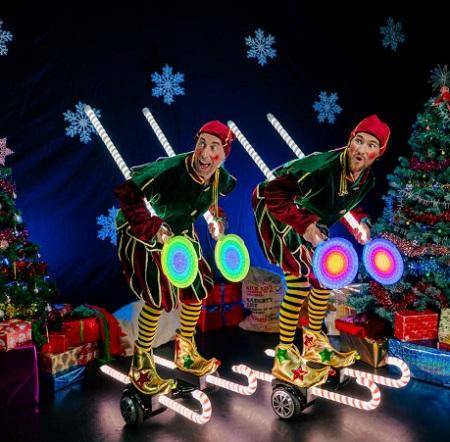 Christmas Cracker Weekend: North Pole takeover (elves, animatronic polar bear, giant snow globe)