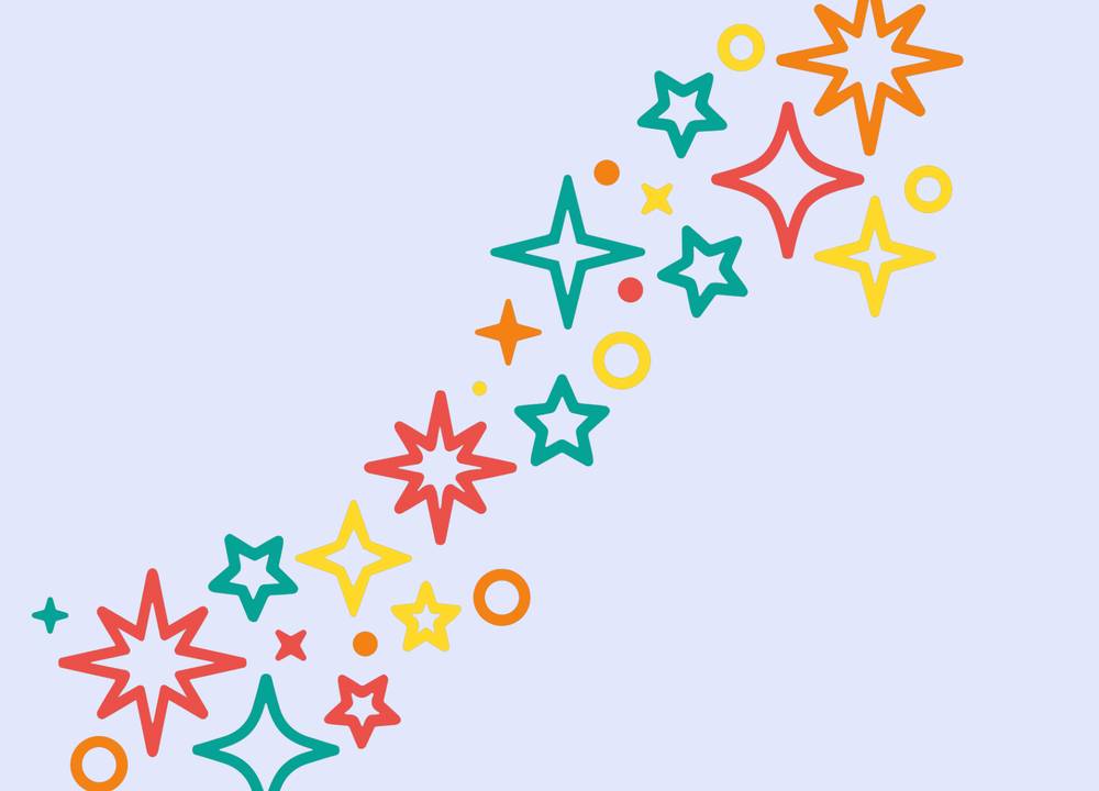 Civic Christmas Star Trail (20 stars decorated by local schools)