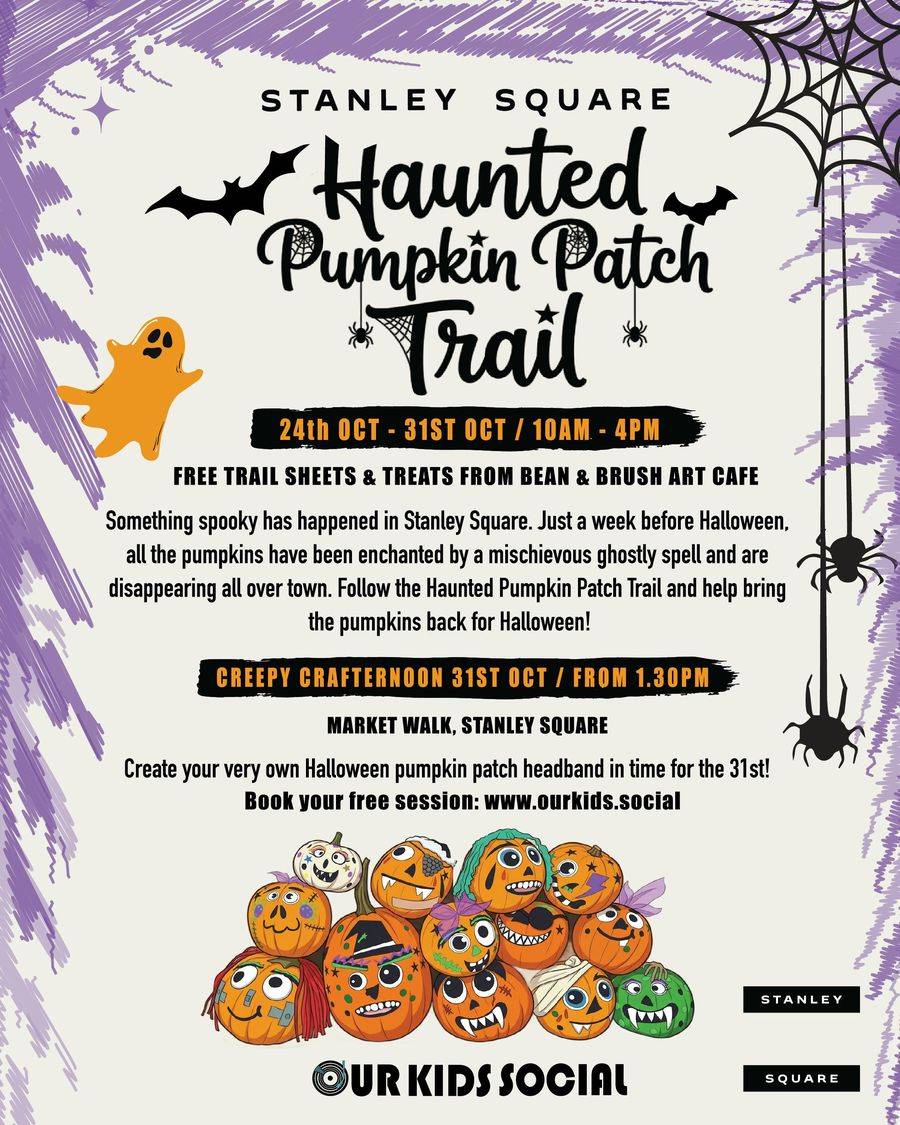 Creepy Crafts with Our Kids Social (pumpkin-patch headbands)
