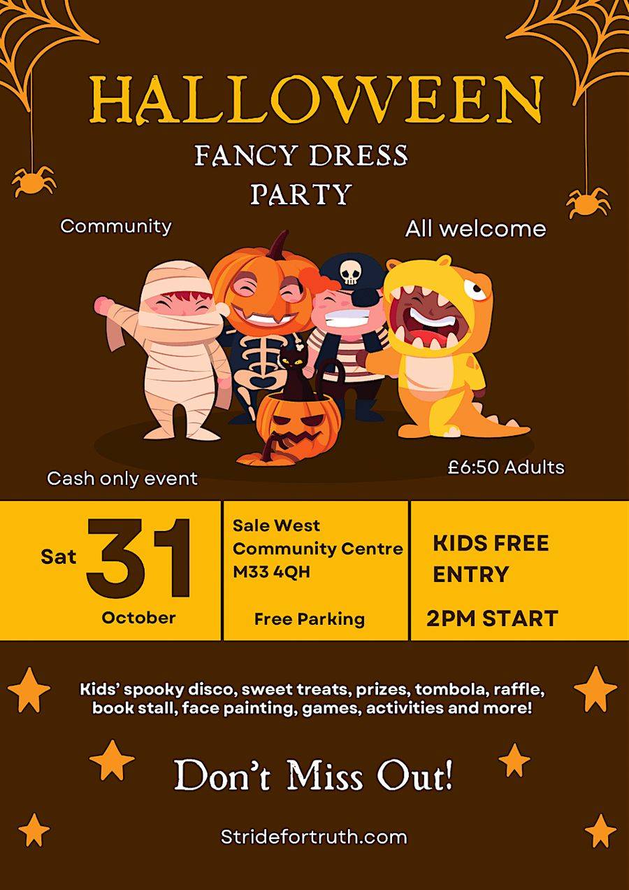 Halloween Kids Fancy Dress Party