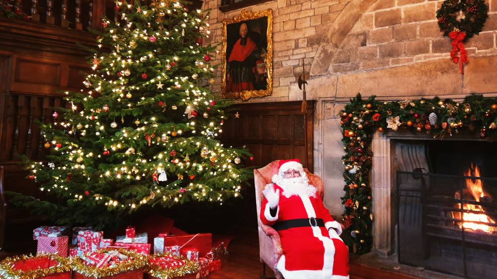 A Magical Meeting with Father Christmas at Hoghton Tower (Postmaster, Reindeer Keeper, Mrs Claus storytime)
