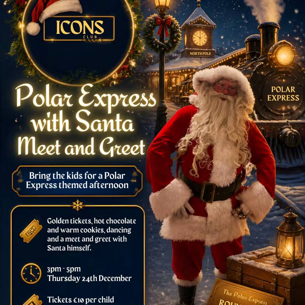 Christmas Eve Polar Express party and Santa meet and greet (PJs essential)
