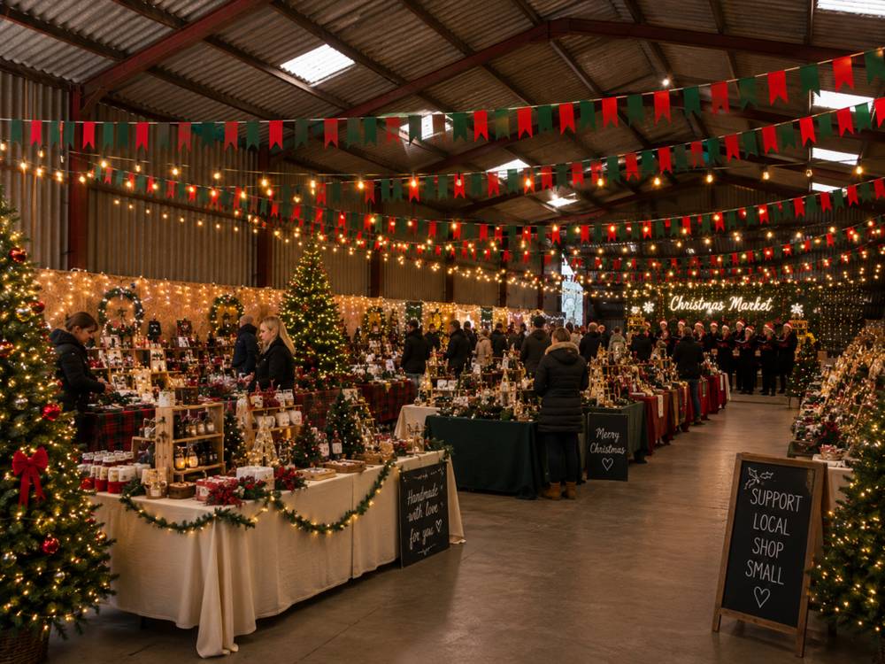 Christmas Craft Market at The Lambing Shed