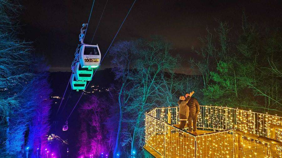 The Lights of Abraham (winter lights trail with new installations and route)