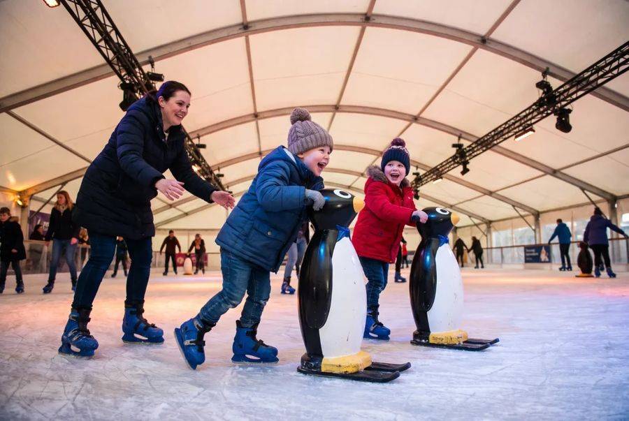 Liverpool Christmas Wonderland at Pier Head (covered ice rink, rides, Santa's Grotto)
