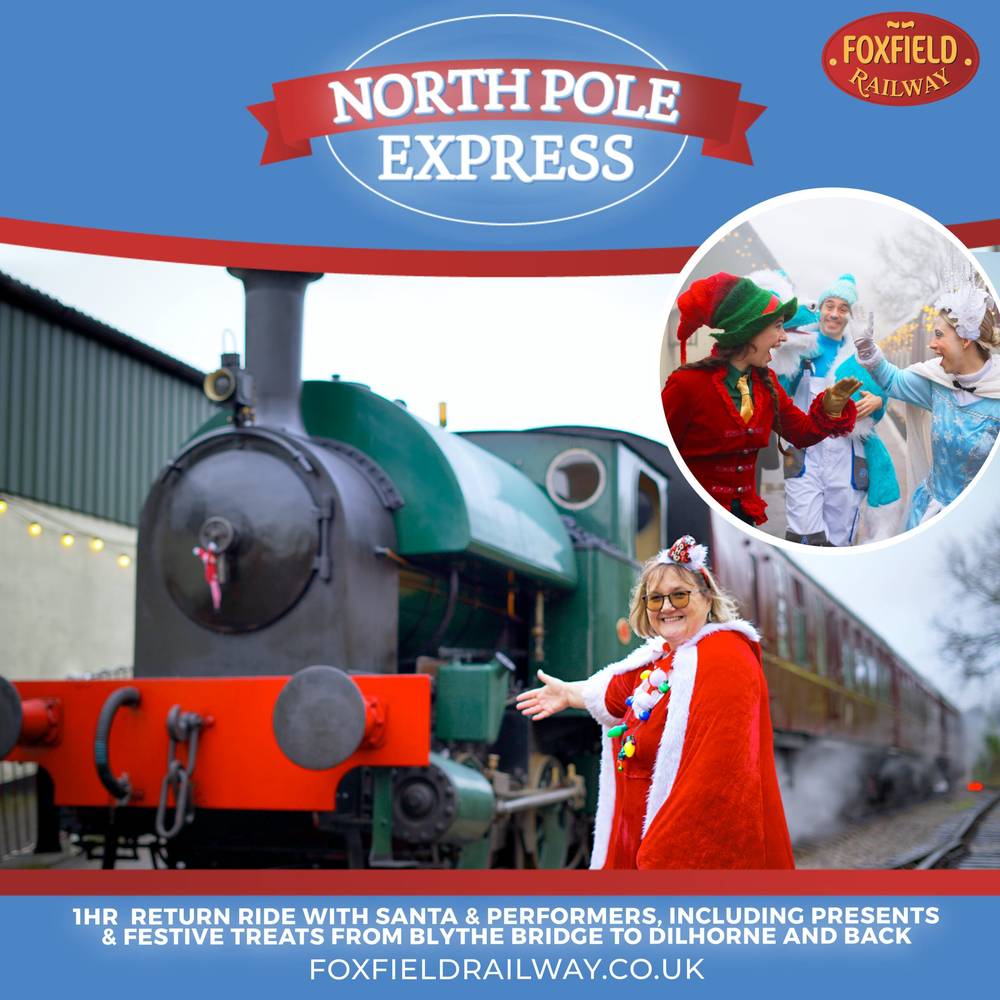 North Pole Express at Foxfield Railway
