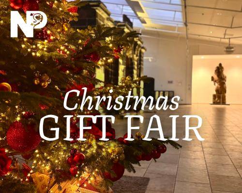 Christmas Gift Fair (local makers, choir and brass band, mince pies)