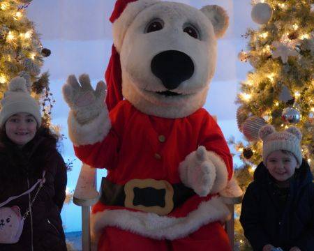 Polar Bear Santa's Grotto