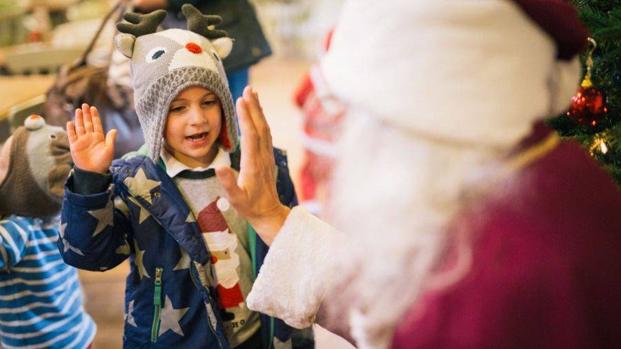 Baby and Toddler Festive Play Session with Father Christmas