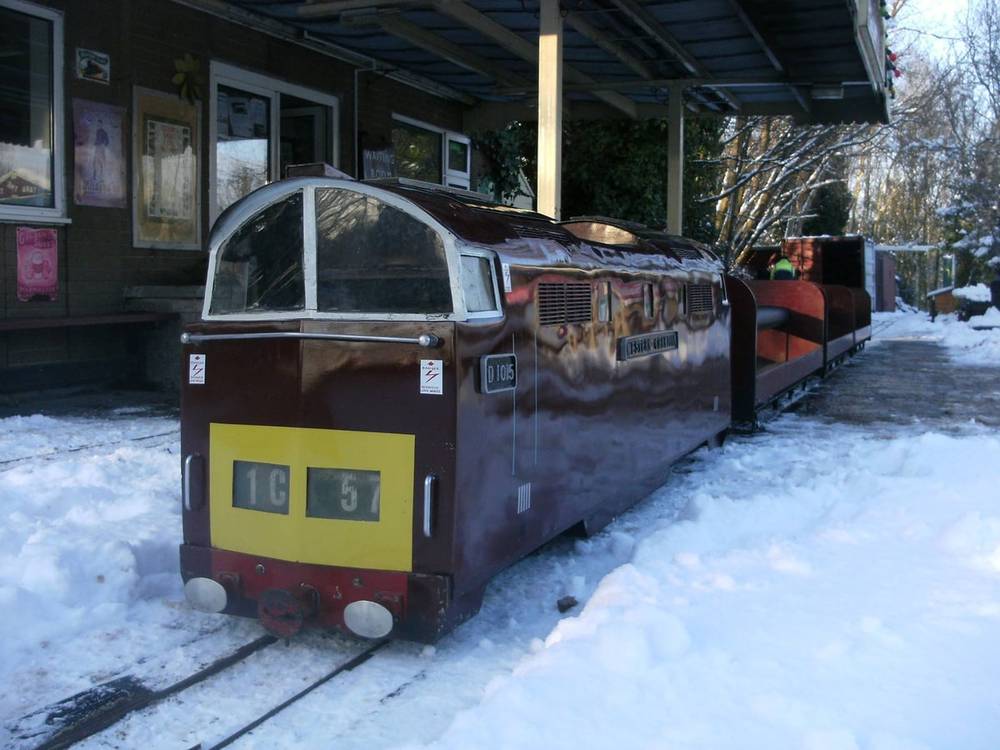 Spooky Trains on the Dragon Miniature Railway