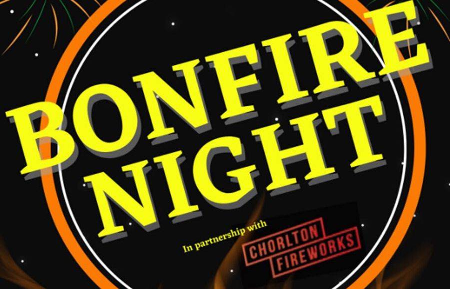 Stretford Cricket Club Bonfire Night (bonfire and two displays)