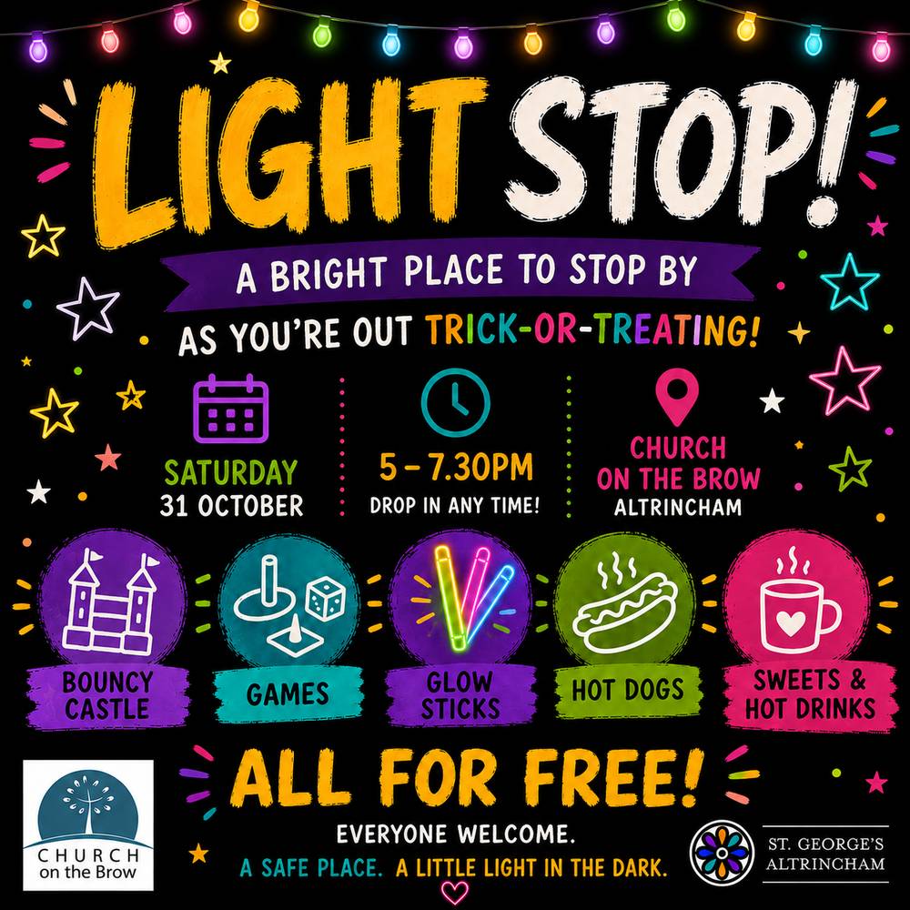 The Light Stop! (free family Halloween evening)