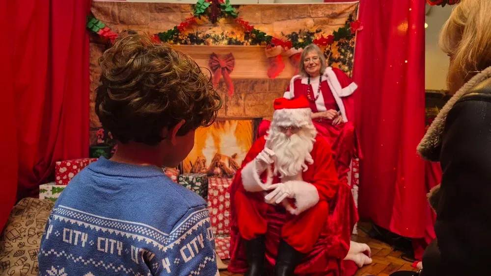 Visit Father Christmas at the Silk Museum (grotto, Victorian toys, dressing up)