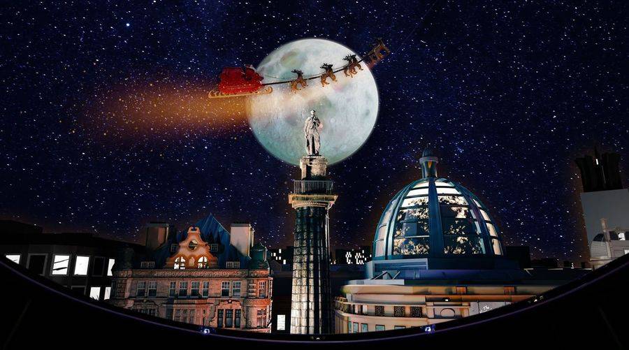 What Santa Sees (Space Dome show)