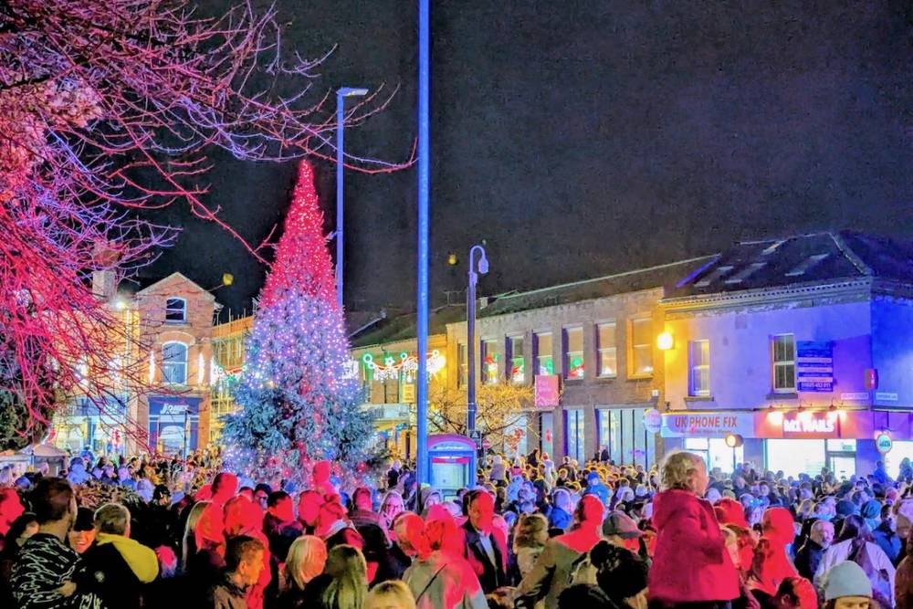 Wilmslow Christmas Light Switch-On