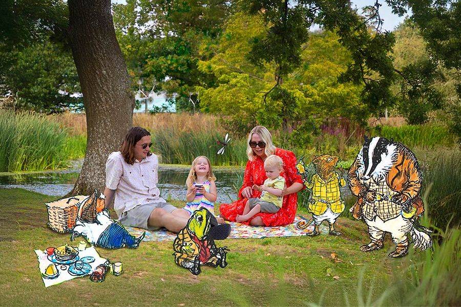 The Wind in the Willows family garden trail