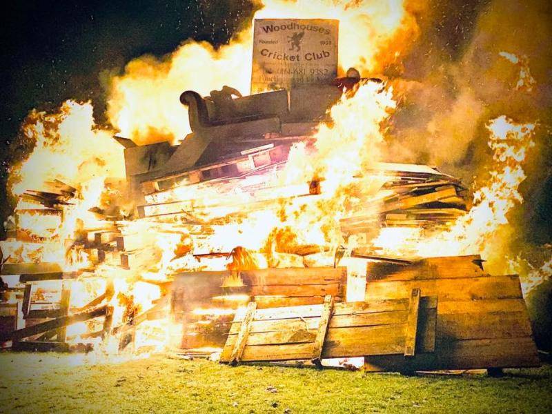 Woodhouses Cricket Club Bonfire Night Spectacular