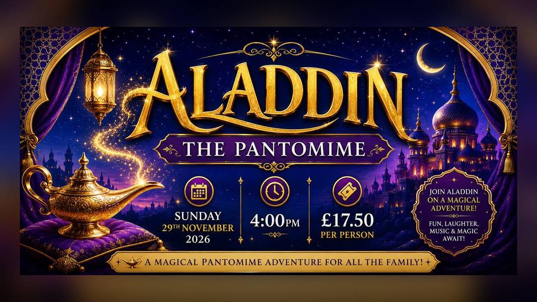 Aladdin (afternoon pantomime at Forest Hills Hotel)