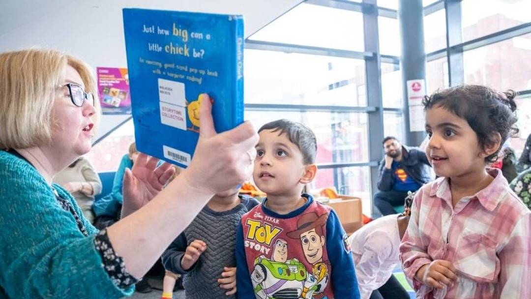 Books and Rhymes at Eccles Library