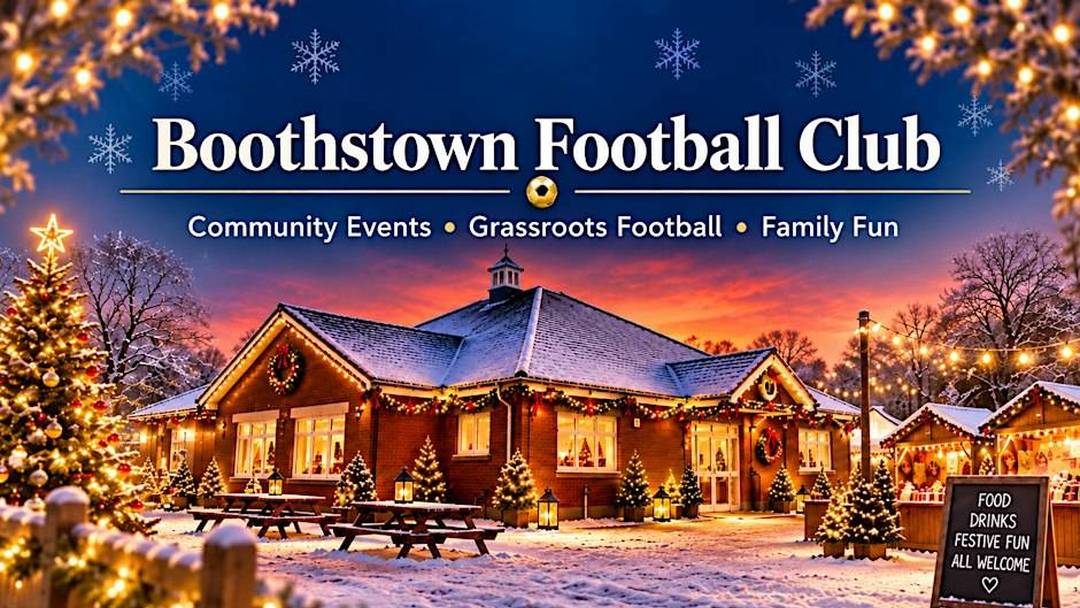 Boothstown FC Christmas event with Santa