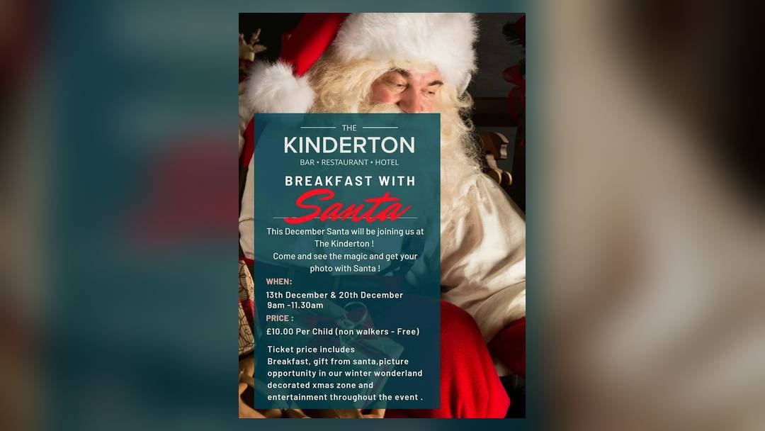 Breakfast with Santa at The Kinderton
