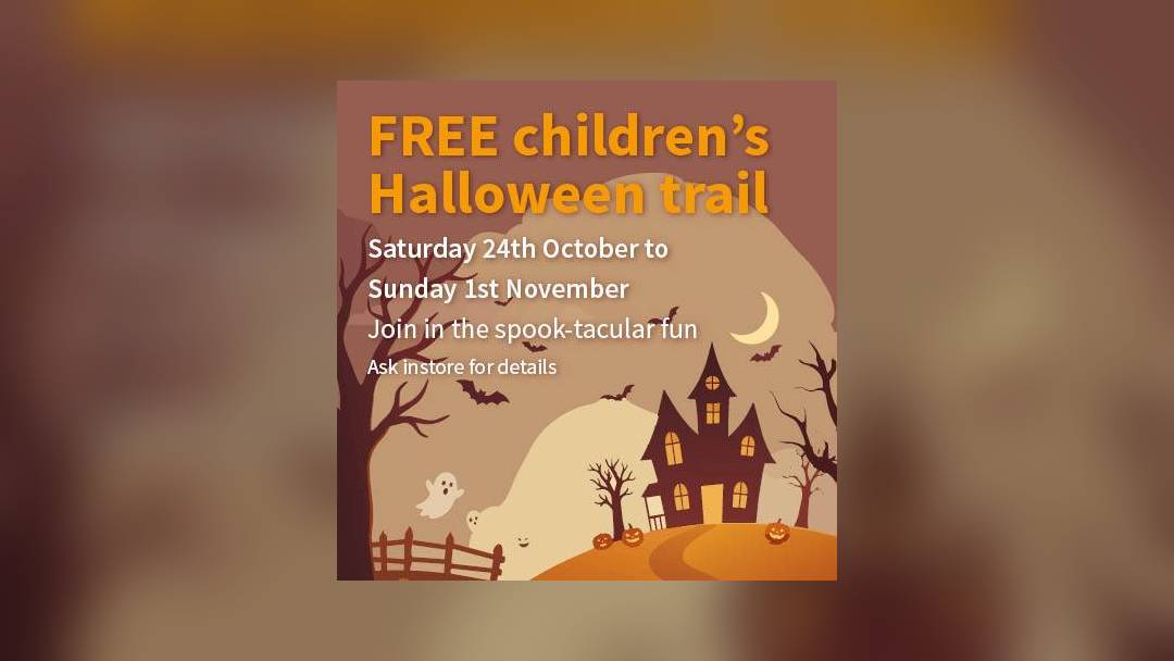 Children's Halloween trail