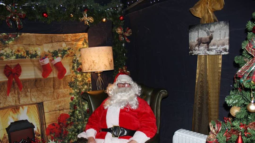 Christmas at Cotebrook: Santa's Grotto at the Shire Horse Centre