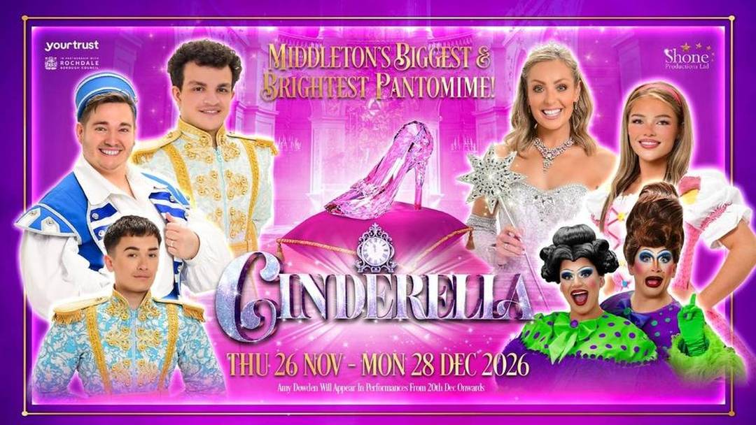 Cinderella (Middleton's Christmas panto, with Amy Dowden from 20 Dec)