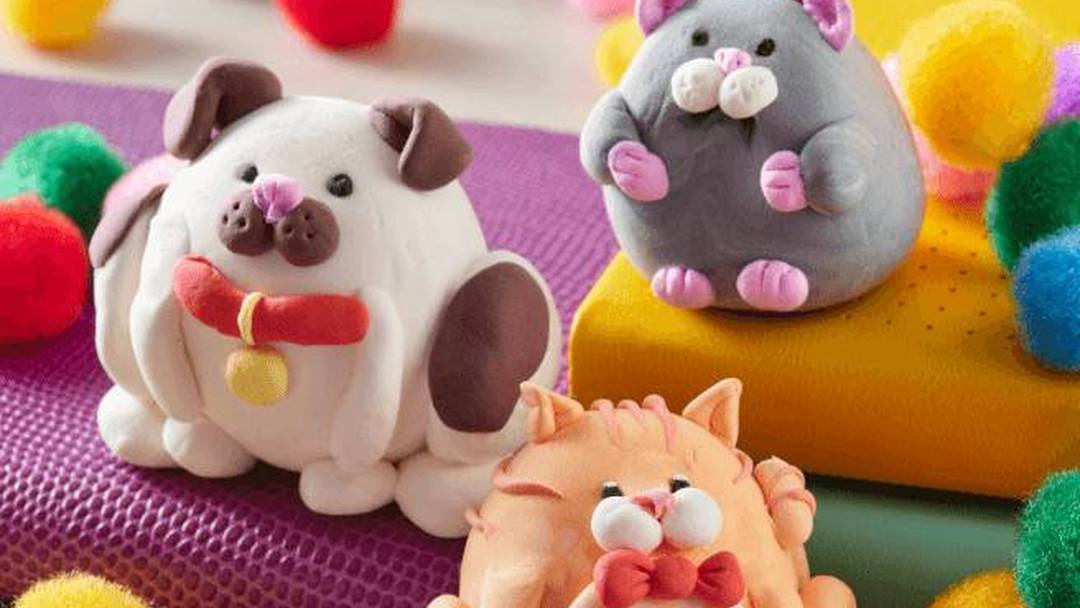 Clay pet modelling (kids' workshop)