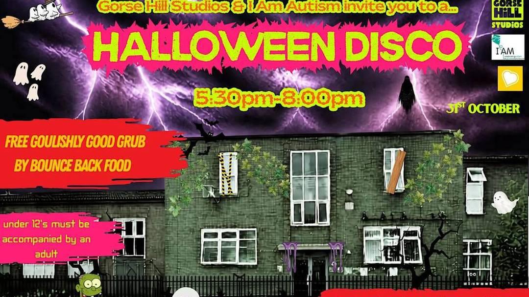 Halloween disco at Gorse Hill Studios
