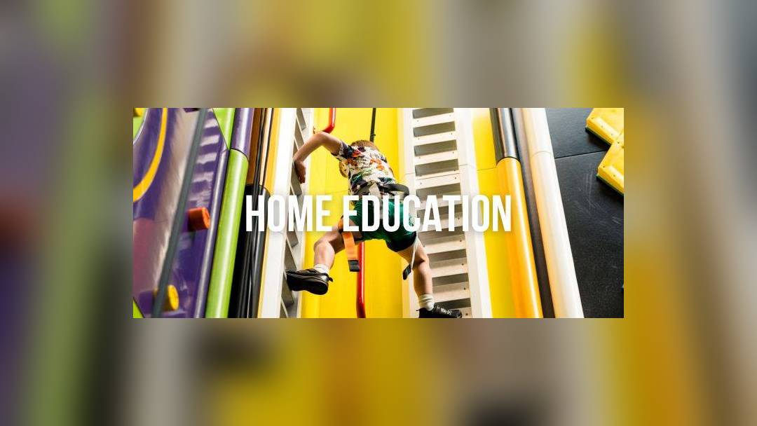 Home Education climbing session