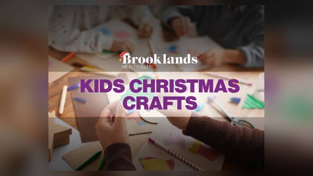 Kids Christmas Crafts at Brooklands Health Club