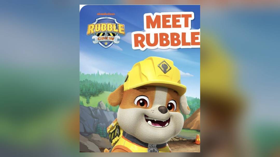 Meet Rubble from Paw Patrol (character visit)