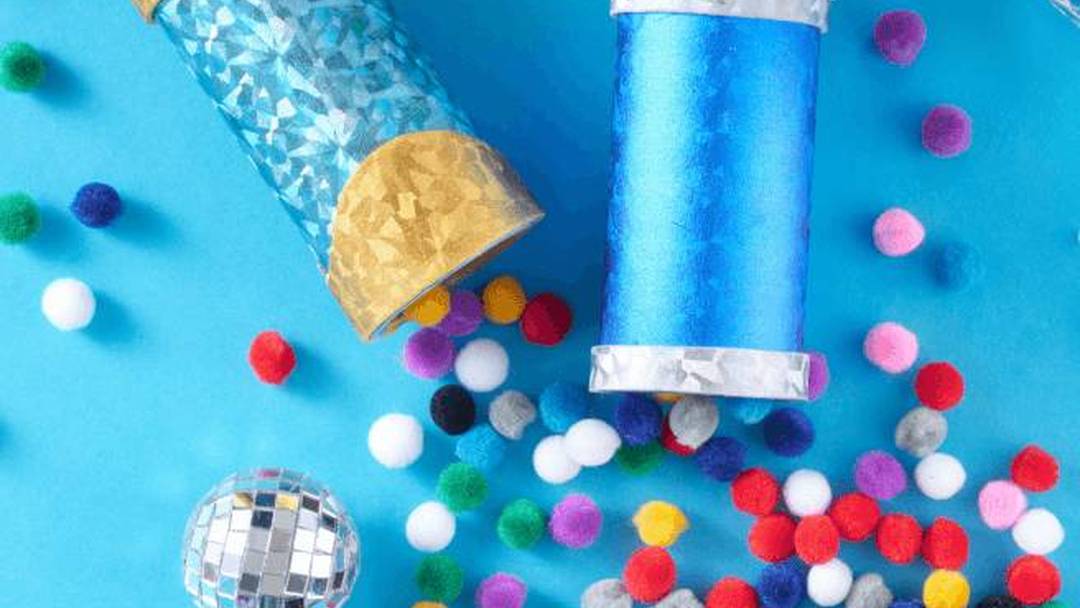 Party cannon making (kids' workshop)