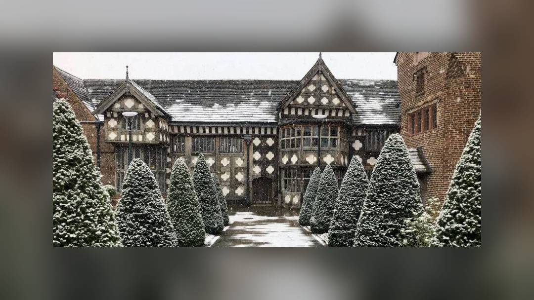 Ordsall Hall Winter Festival (Father Christmas roaming the grounds)