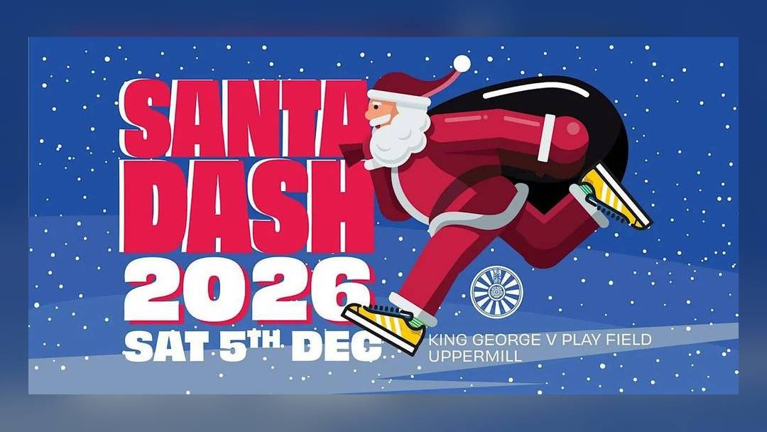 Saddleworth Santa Dash, Santa parade, lights switch-on and fireworks