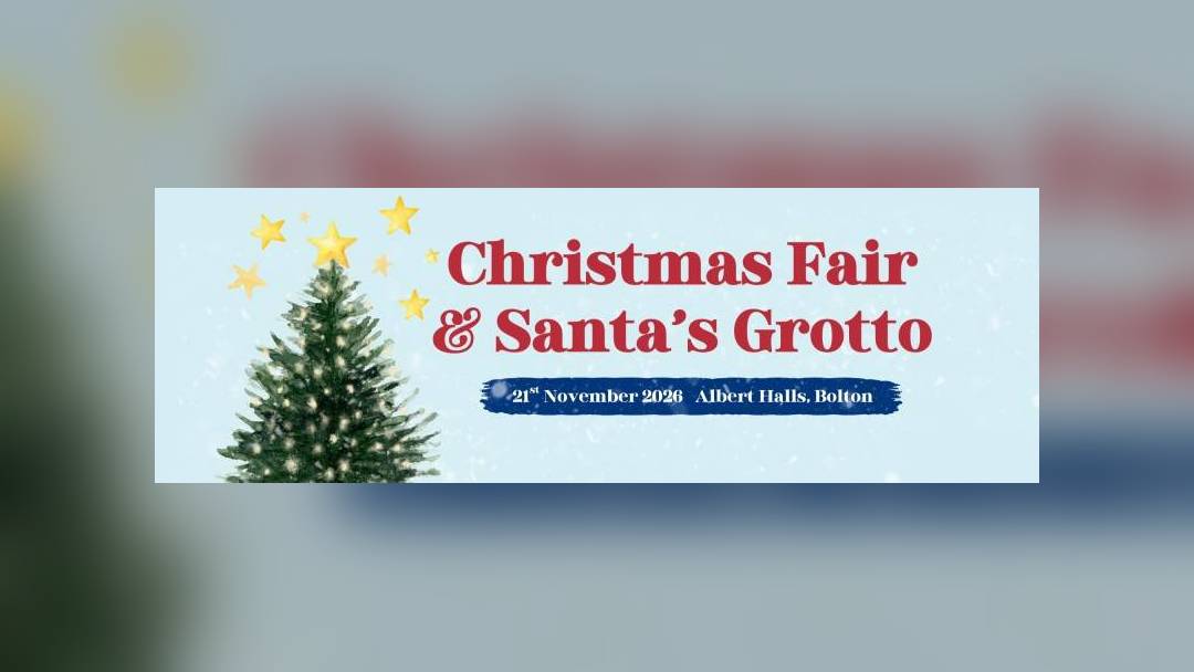 Santa's grotto at Bolton Hospice Christmas Fair