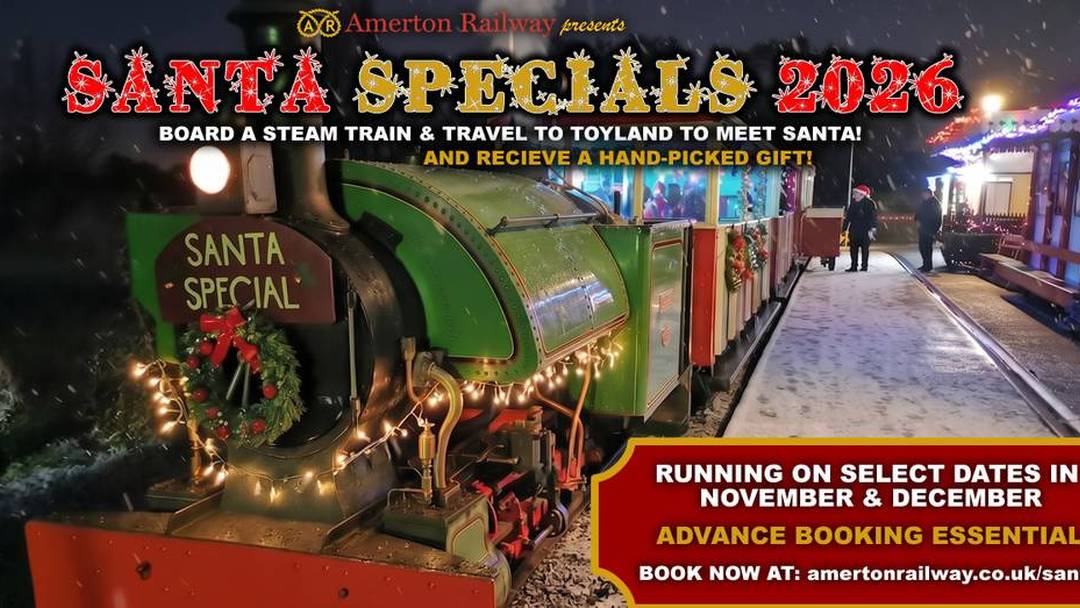 Santa Specials at Amerton Railway (steam to Toyland)