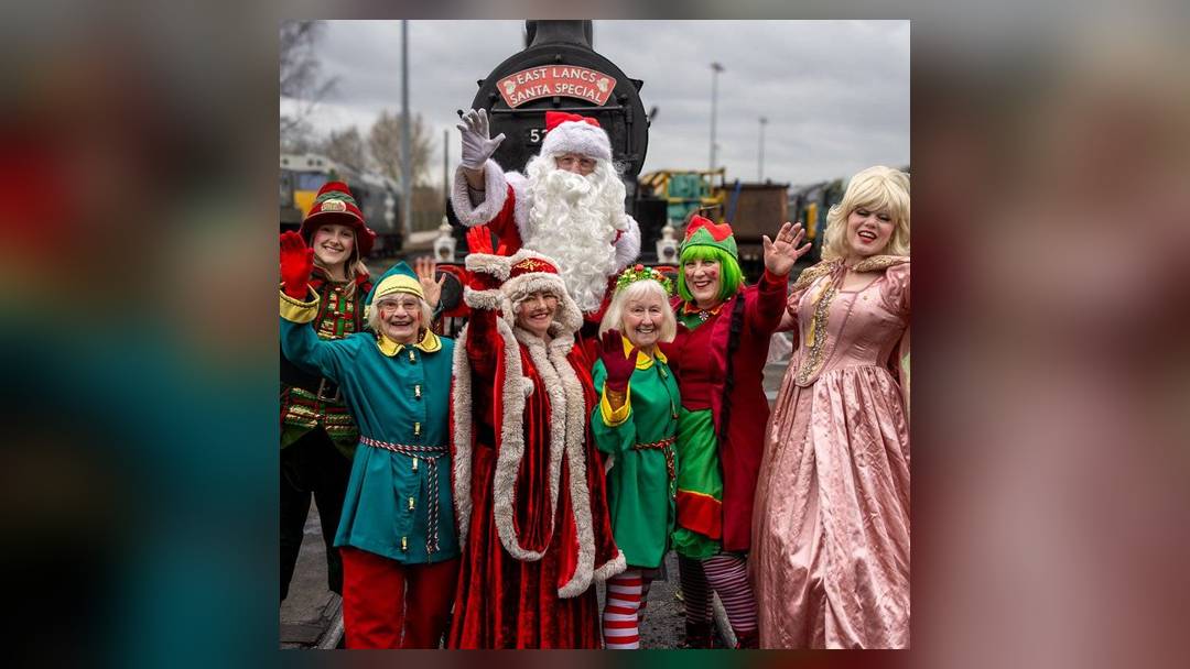 SEND Family Santa Special steam train