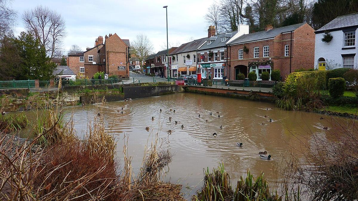 Lymm village centre