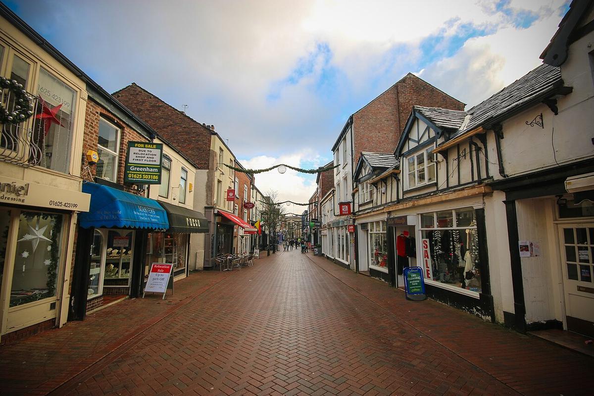 Macclesfield town centre