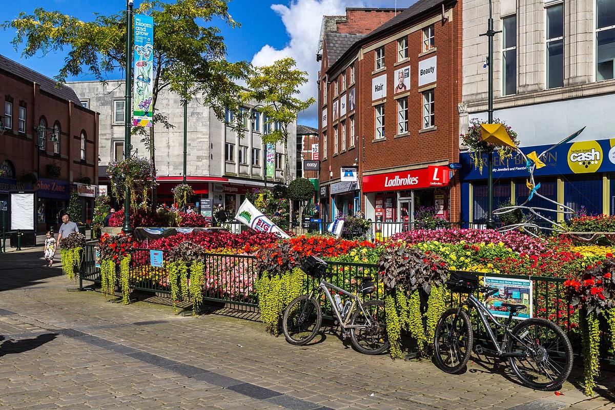 Oldham town centre